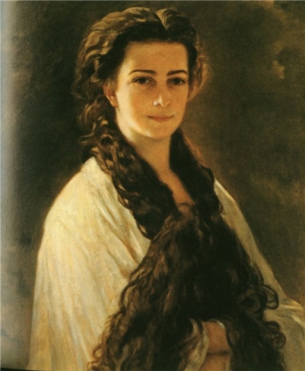 Сиси - портрет от Франц Ксафер Винтерхалтер, 1864 г.